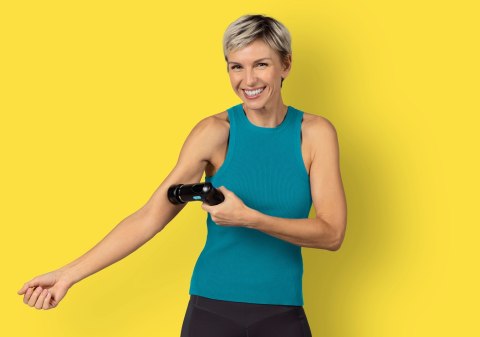 Masażer pistoletowy Medisana MG-50E z funkcją Hot&Cold