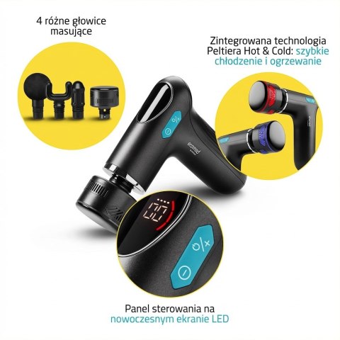 Masażer pistoletowy Medisana MG-50E z funkcją Hot&Cold
