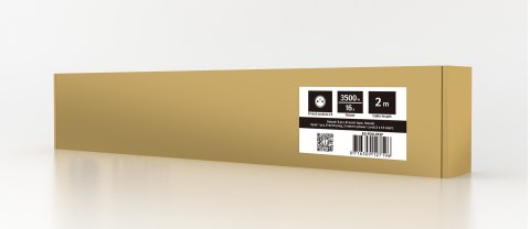 GEMBIRD LISTWA ZASILAJĄCA RACK 19" PDU 1U, 16A, 9X GNIAZDO FRENCH, WTYK FR, KABEL 2M