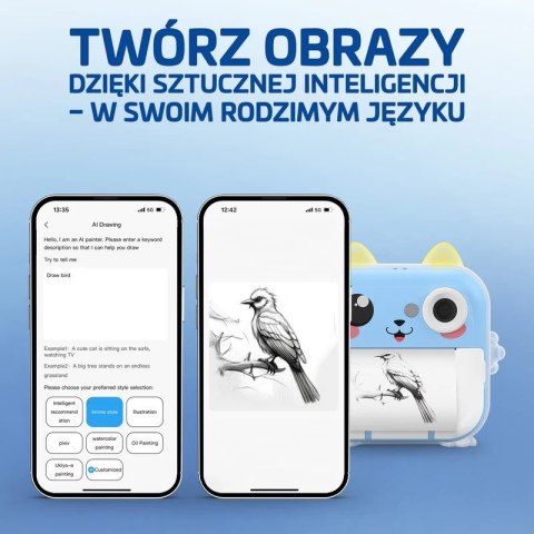 Aparat fotograficzny dla dzieci LAMAX InstaKid2 Plus, blue