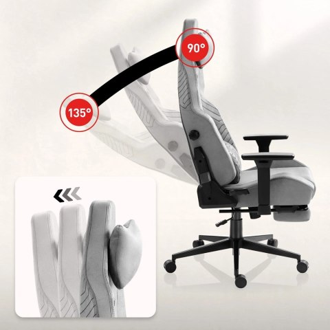 Fotel gamingowy Huzaro Force 8.1 Grey