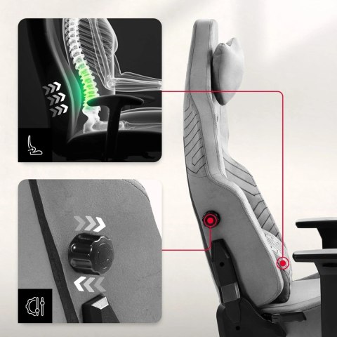 Fotel gamingowy Huzaro Force 8.1 Grey