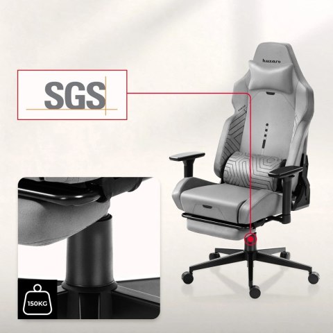 Fotel gamingowy Huzaro Force 8.1 Grey