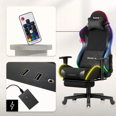 Fotel gamingowy Huzaro Force 5.7 RGB