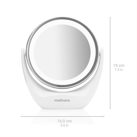 Lustro kosmetyczne Medisana 2w1 CM 835