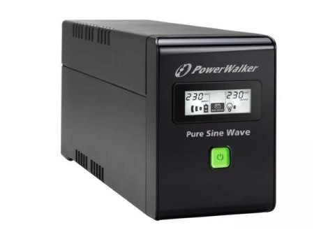 Zasilacz UPS POWER WALKER VI 800 SW FR (TWR; 800VA)