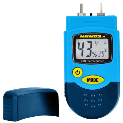 Miernik wilgotności do drewna i materiałów budowlanych PAN FEUCHTEMESSER-2 2x1,5 V AAA