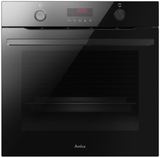 Piekarnik parowy AMICA ED47637BA+ X-TYPE STEAM 65 l | para | pyroliza | termoobieg | czarny