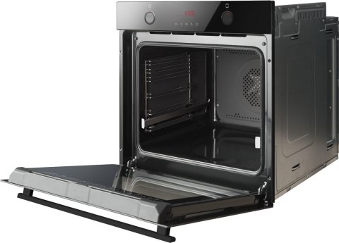 Piekarnik parowy AMICA ED47637BA+ X-TYPE STEAM 65 l | para | pyroliza | termoobieg | czarny