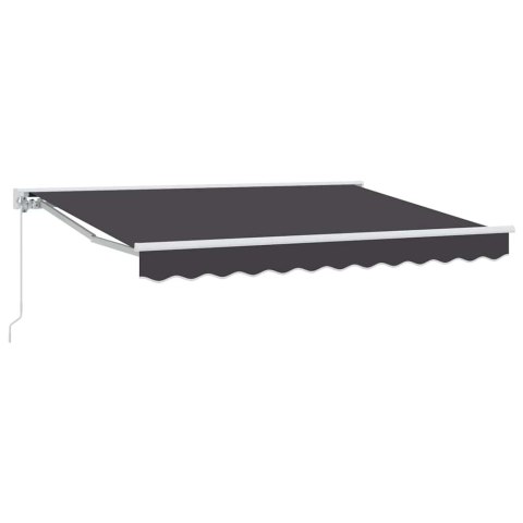 Rama markizy Antracyt 250 x 200 cm Poliester z powłoką PU
