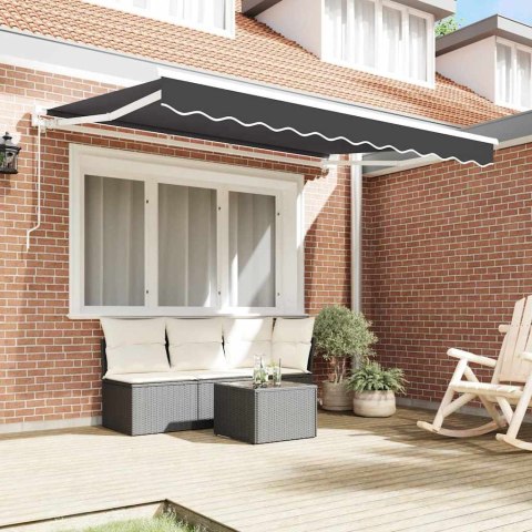 Rama markizy Antracyt 250 x 200 cm Poliester z powłoką PU