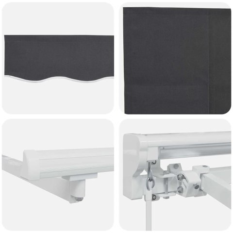 Rama markizy Antracyt 250 x 200 cm Poliester z powłoką PU