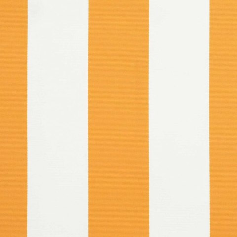 Rama markizy Żółty i Biały 250 x 200 cm Poliester z powłoką PU