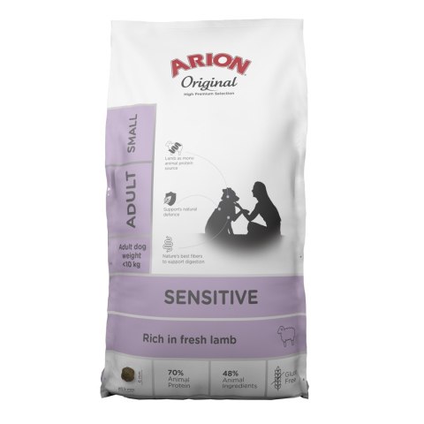 Arion original sensitive small sucha karma dla psa 7kg