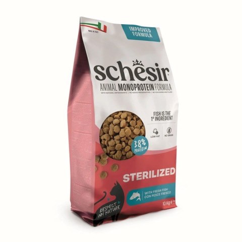SCHESIR Sterilized Bogata w rybę 10kg