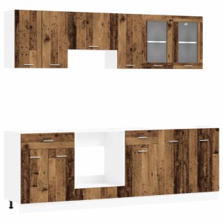 VidaXL Jednostka kuchenna Lyon 8 pcs Materiał drewnopochodny