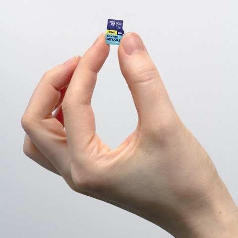 Karta pamięci microSD 64 GB V30 UHS-III Goodram Rival z adapterem