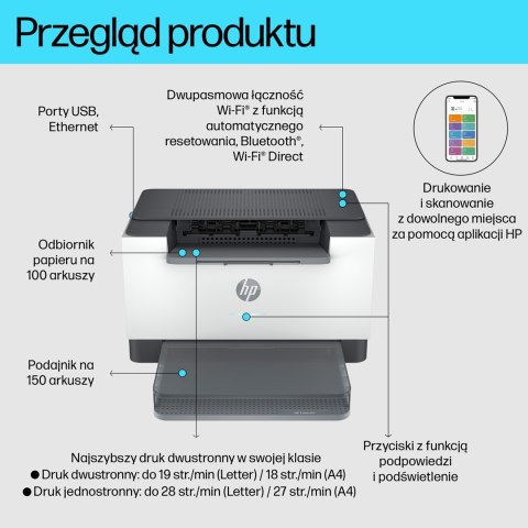 Drukarka laserowa HP LaserJet M207dw (OUTLET)