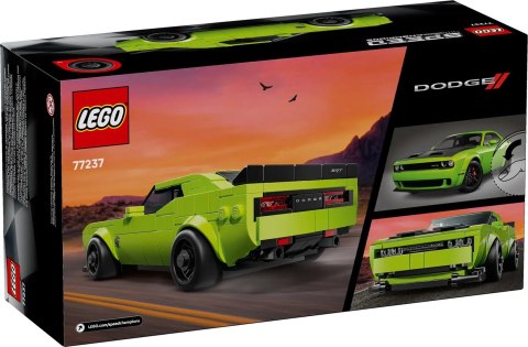 LEGO Speed Champions 77237 - Samochód sportowy Dodge Challenger SRT Hellcat (OUTLET)