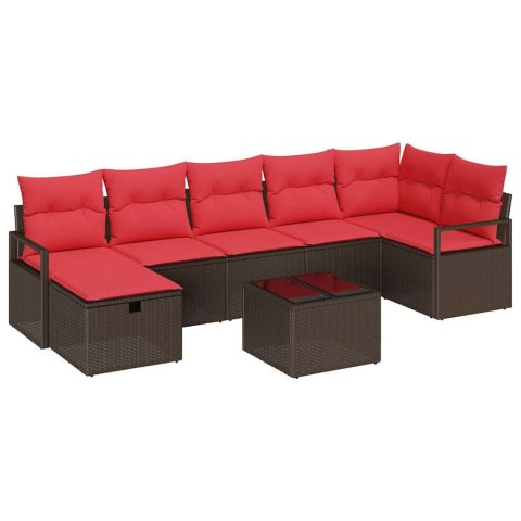 Zestaw Sof z poduszką 5 pcs polirattan