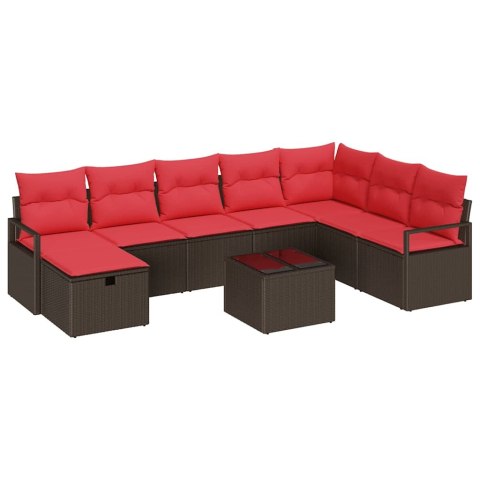 Zestaw Sof z poduszką 5 pcs polirattan