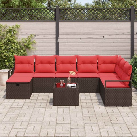 Zestaw Sof z poduszką 5 pcs polirattan