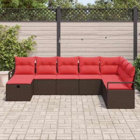 Zestaw Sof z poduszką 6 pcs polirattan