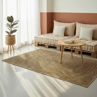 VidaXL Dywany pokojowe Czarny 300 x 300 cm Juta