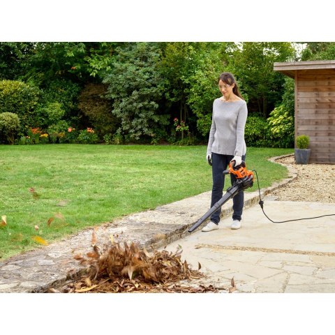 Dmuchawa do liści BLACK+DECKER BLACK+DECKER DMUCHAWA/ODKURZACZ BEBLV301-QS (OUTLET)
