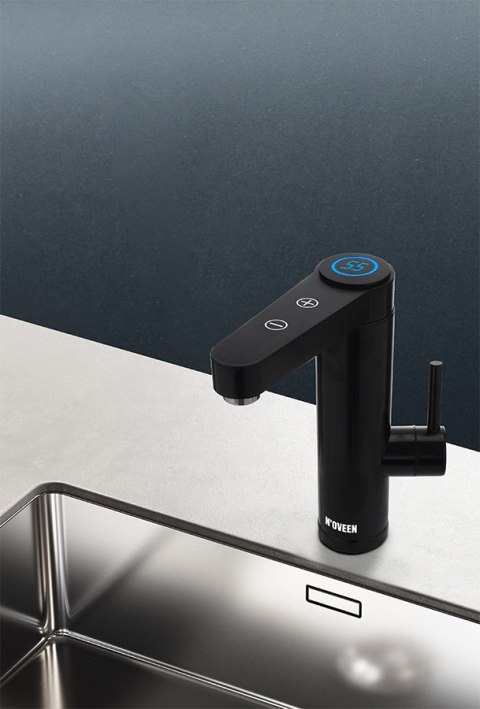 Przepływowy podgrzewacz wody nablatowy NOVEEN IWH965 INOX (OUTLET)