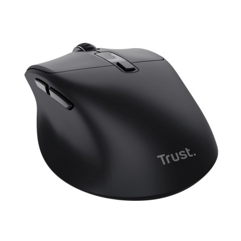Mysz TRUST ZEVO FAST RECH MULTI-WRLS czarna