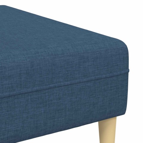 Sofa do salonu 3 pcs Niebieski Poliester