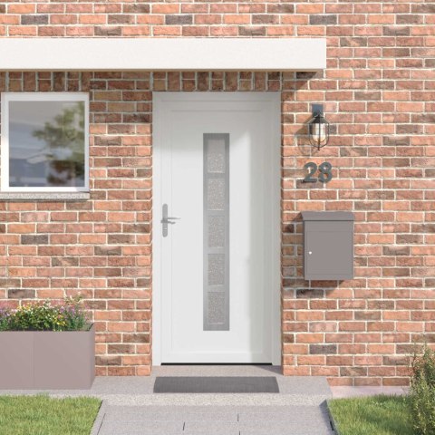 Drzwi Frontowe Biały 108 x 208 cm PVC