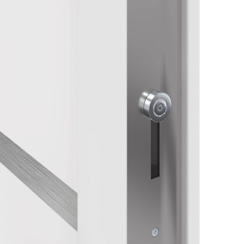 Drzwi Frontowe Biały 88 x 200 cm PVC
