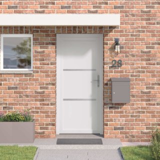 VidaXL Drzwi Frontowe Biały 98 x 200 cm PVC