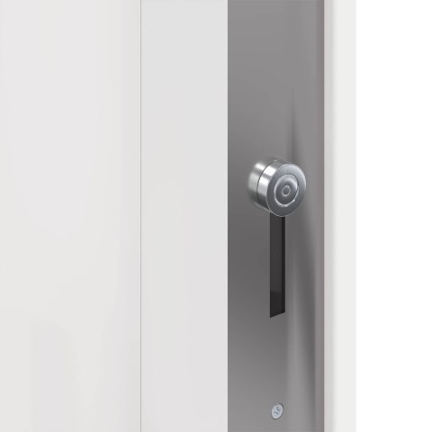 Drzwi Frontowe Biały 98 x 208 cm PVC
