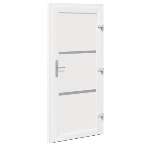 Drzwi Frontowe Biały 98 x 208 cm PVC