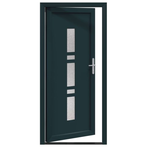 Drzwi Frontowe antracytowy 108 x 208 cm PVC