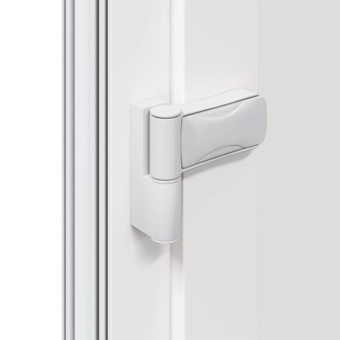 Drzwi Frontowe antracytowy 110 x 210 cm PVC