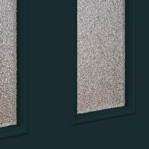 Drzwi Frontowe antracytowy 110 x 210 cm PVC