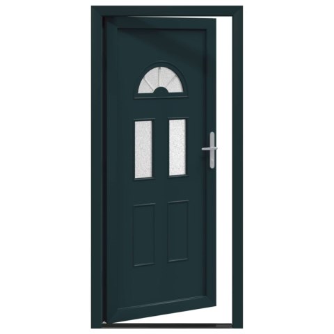 Drzwi Frontowe antracytowy 88 x 200 cm PVC