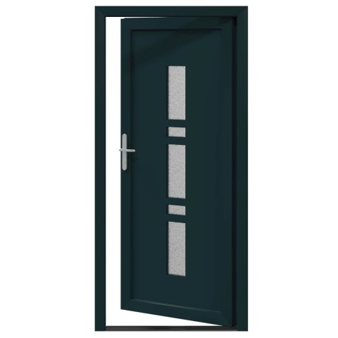 Drzwi Frontowe antracytowy 98 x 200 cm PVC