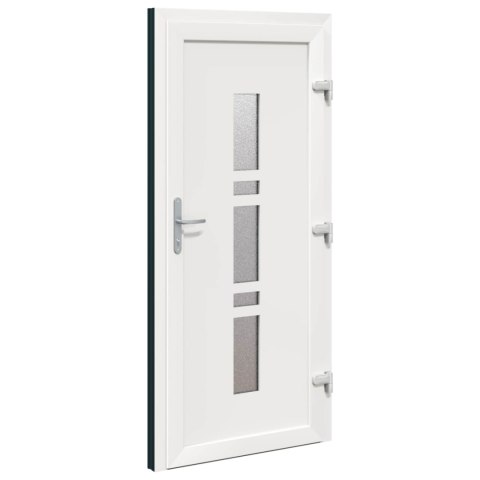 Drzwi Frontowe antracytowy 98 x 200 cm PVC