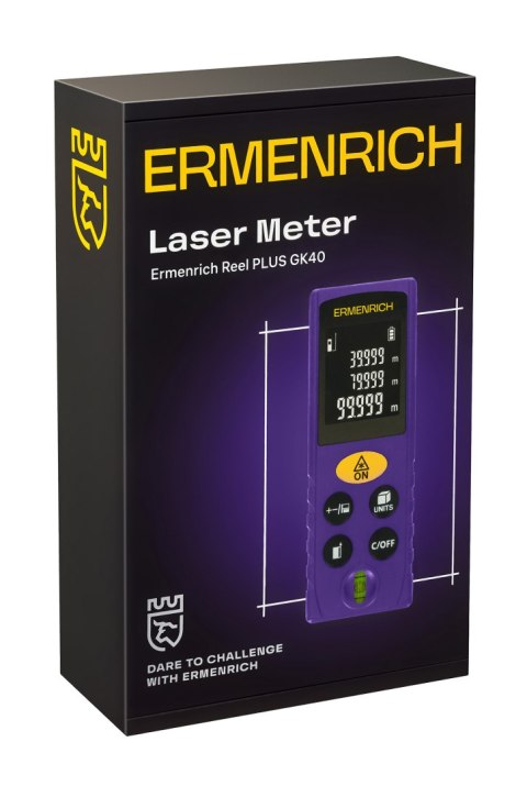 Miernik laserowy Ermenrich Reel PLUS GK40
