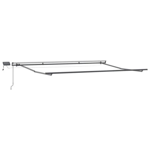 Markiza wysuwana Zielony i żółty 450 × 300 cm