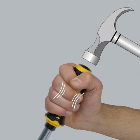 Wkrętak płaski Ergonic 8,0 x 1,2 FELO - do pobijania