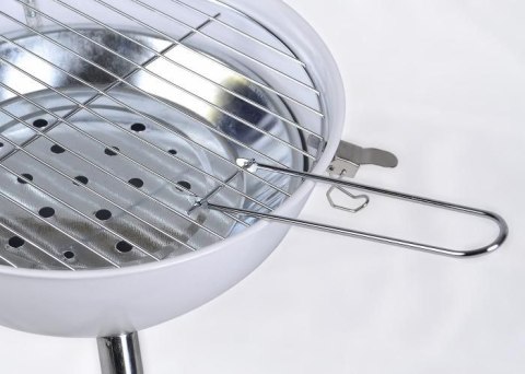 Kolorowy kulisty grill przenośny - różowy