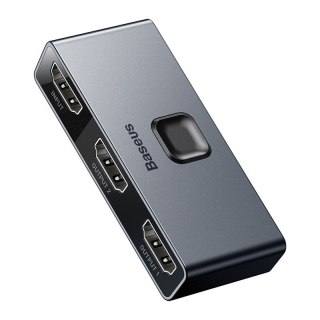 BASEUS DWUKIERUNKOWY ROZDZIELACZ SPLITTER HDMI MATRIX, 2X1 / 1X2, 4K