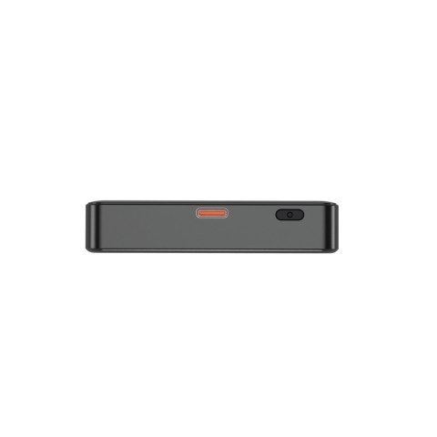 GEMBIRD BEZPRZEWODOWY POWERBANK MAGNETYCZNY 15W Z WYŚWIETLACZEM LCD 10000 MAH, CZARNY