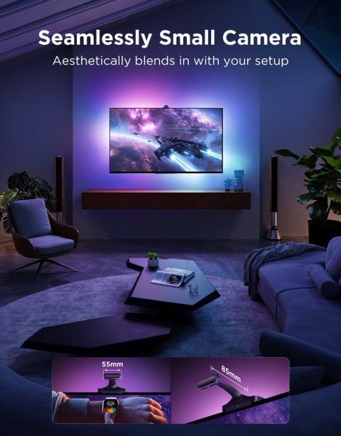 Govee TV Backlight Taśma LED do telewizora 55-65 cali, AI, RGBWWIC, Wi-Fi, Bluettoth R2A80